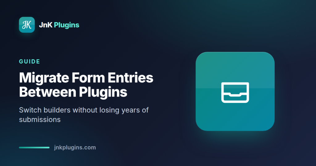 Migrate form entries between plugins — featured card