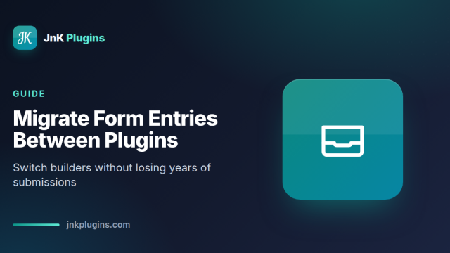 Migrate form entries between plugins — featured card