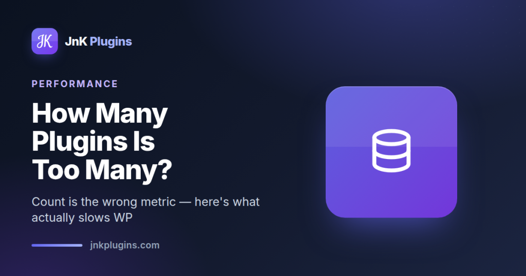 WordPress plugin bloat tested — featured card