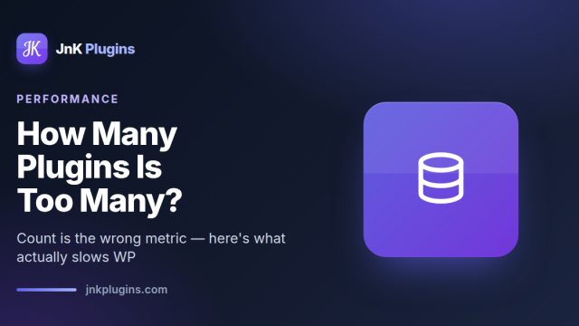 WordPress plugin bloat tested — featured card