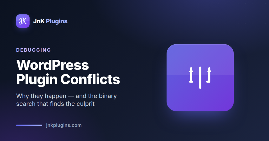 WordPress plugin conflicts debugging — featured card