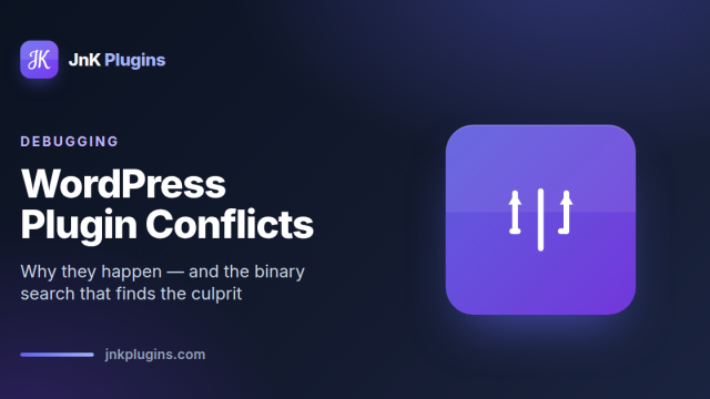 WordPress plugin conflicts debugging — featured card