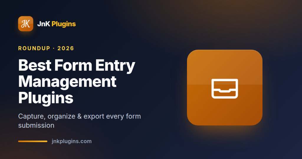 Best WordPress form entry management plugins compared