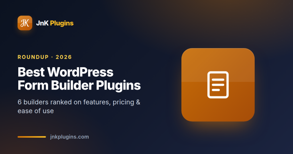 Best WordPress form builder plugins compared