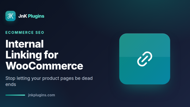 Internal linking strategy connecting WooCommerce blog content to product pages